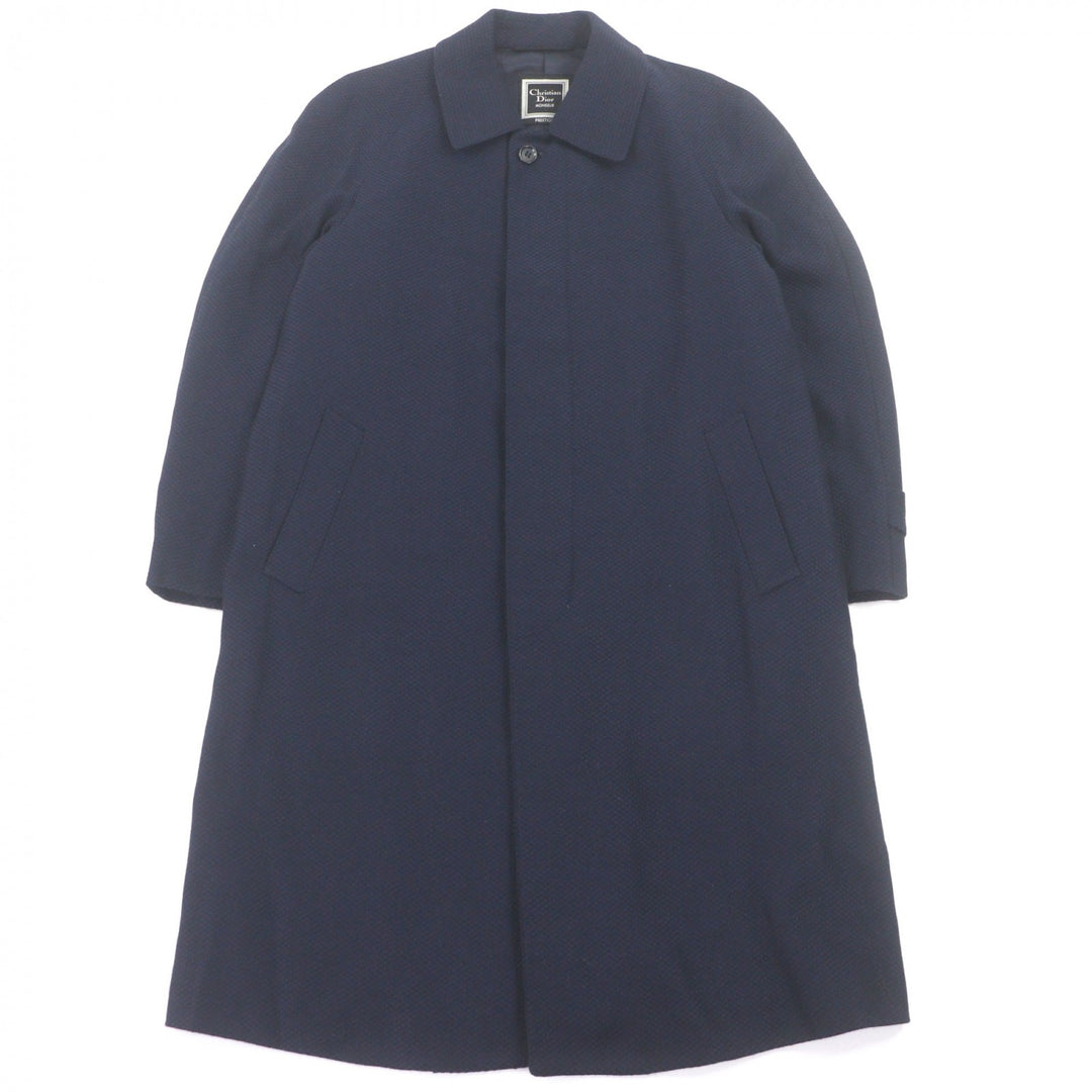 Great Christian Dior MONSIEUR coat Navy cashmere mens M