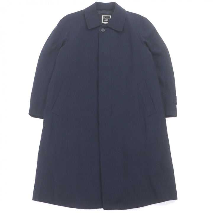 Great Christian Dior MONSIEUR coat Navy cashmere mens M