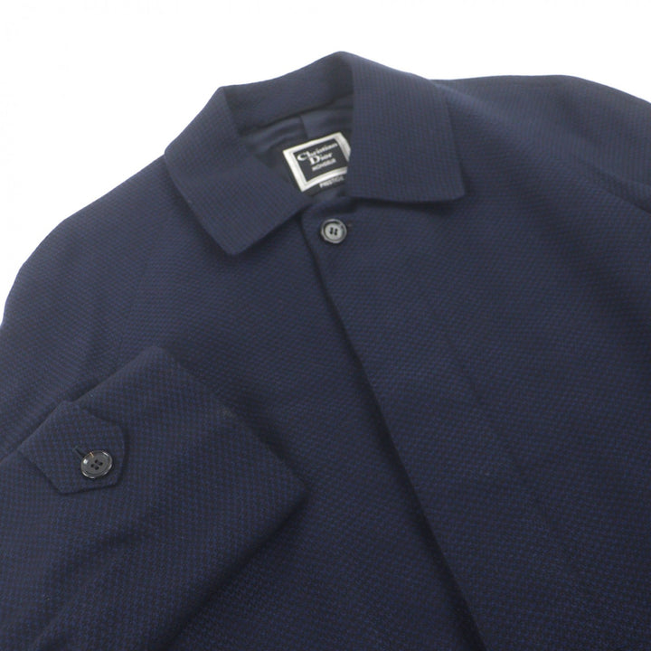 Great Christian Dior MONSIEUR coat Navy cashmere mens M