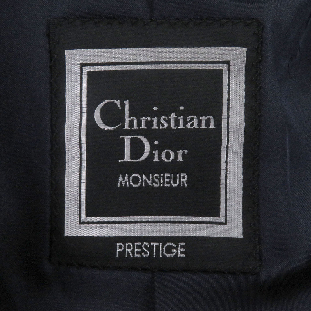 Great Christian Dior MONSIEUR coat Navy cashmere mens M