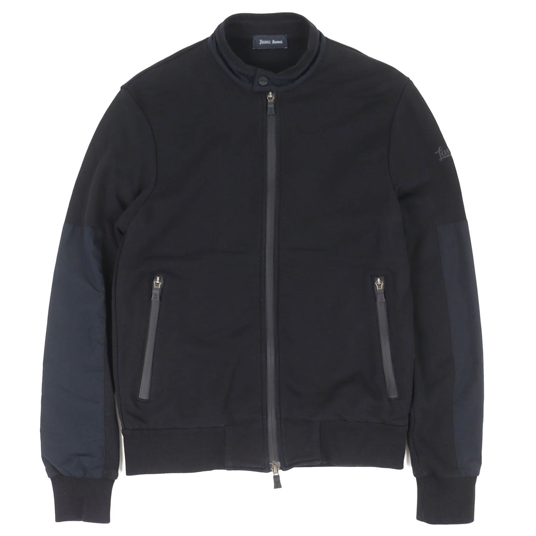 Discounted Very Good Herno Jacket Logo cotton sweatshirt with zip closure 46 JC002UL-50017