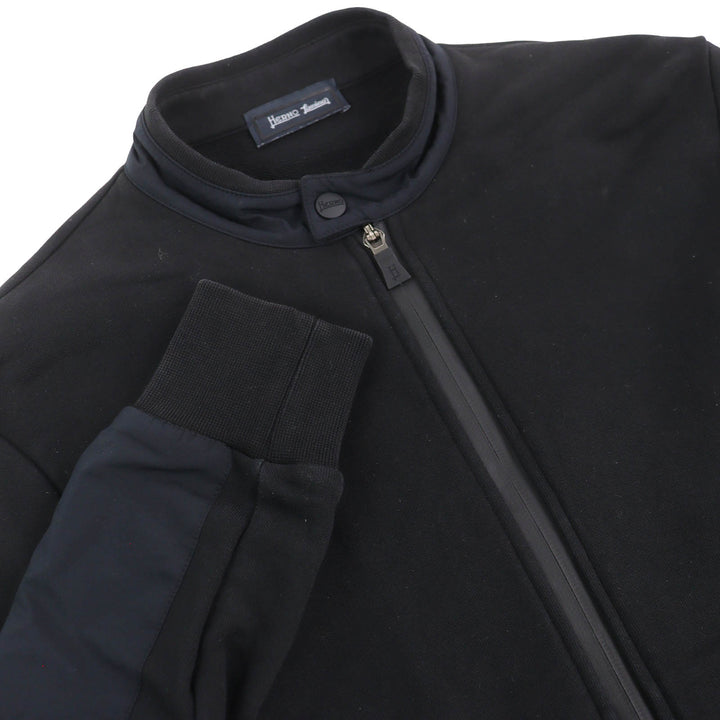 Discounted Very Good Herno Jacket Logo cotton sweatshirt with zip closure 46 JC002UL-50017