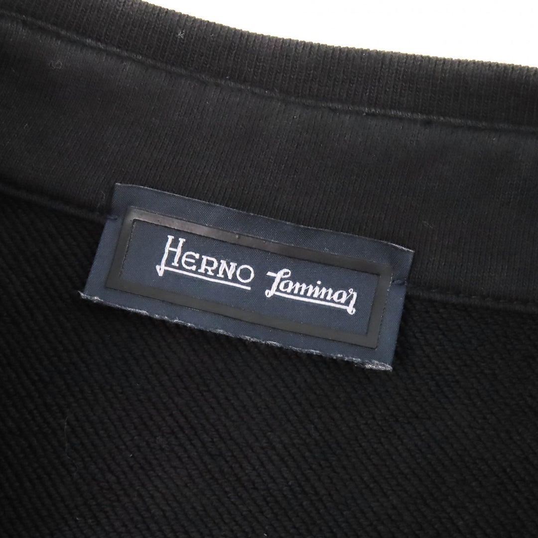 Discounted Very Good Herno Jacket Logo cotton sweatshirt with zip closure 46 JC002UL-50017