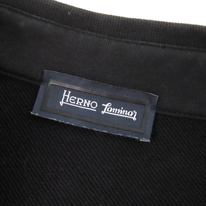 Discounted Very Good Herno Jacket Logo cotton sweatshirt with zip closure 46 JC002UL-50017