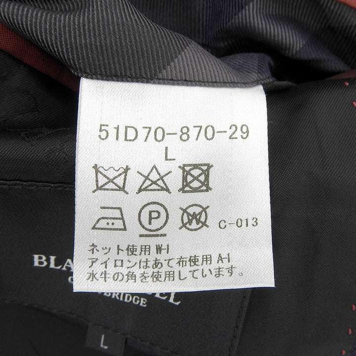 Excellent BLACK LABELCRESTBRIDGE Jacket Dark navy wool mens L 51D70-870-29
