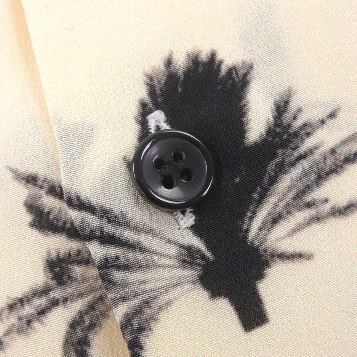 Excellent SAINT LAURENT PARIS Short sleeve shirt Palm tree