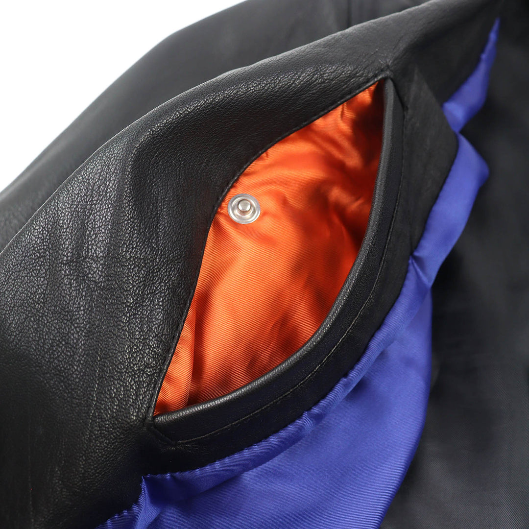 Discounted Great PS Paul Smith Leather jacket Goatskin black Goat leather mens S 934RLB
