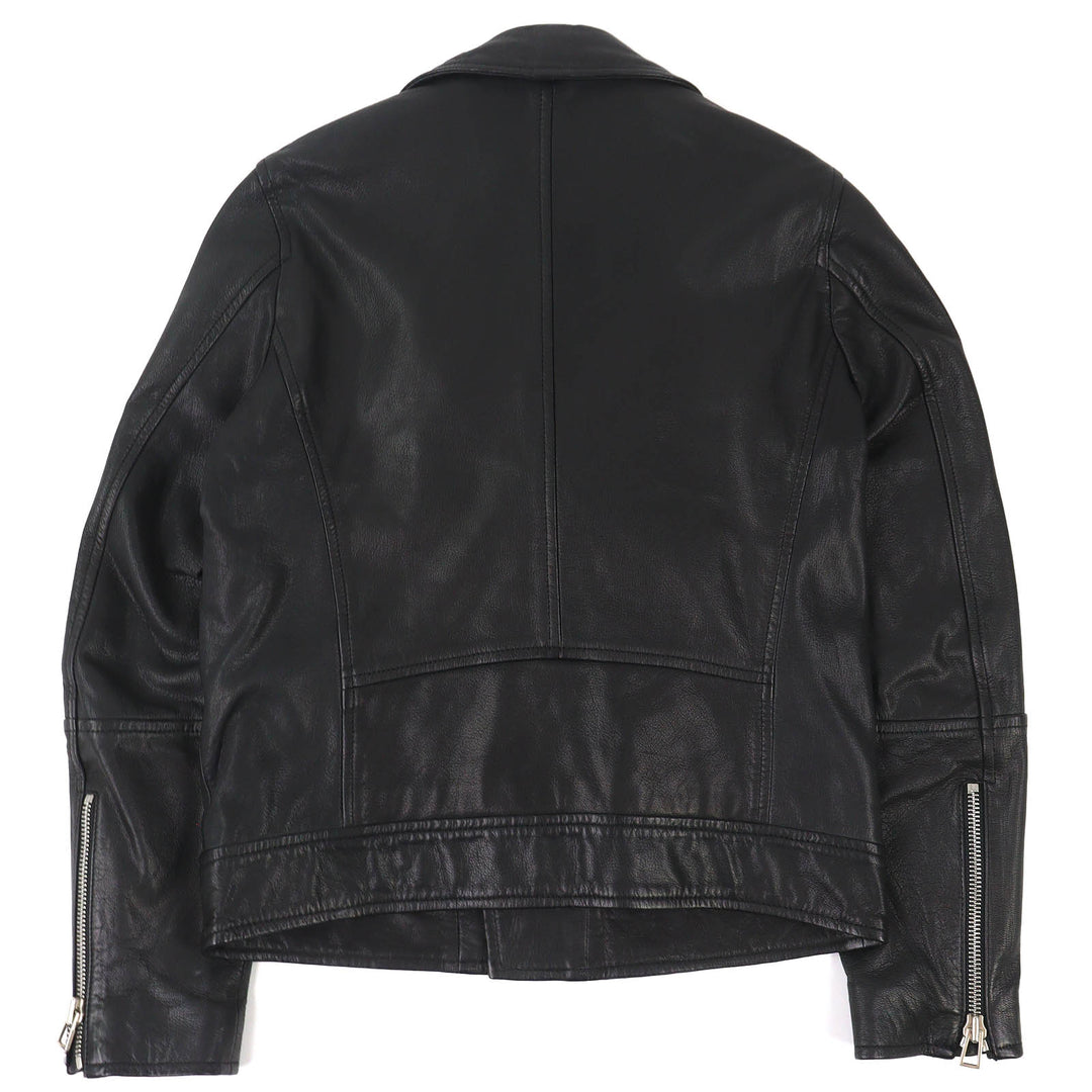 Discounted Great PS Paul Smith Leather jacket Goatskin black Goat leather mens S 934RLB