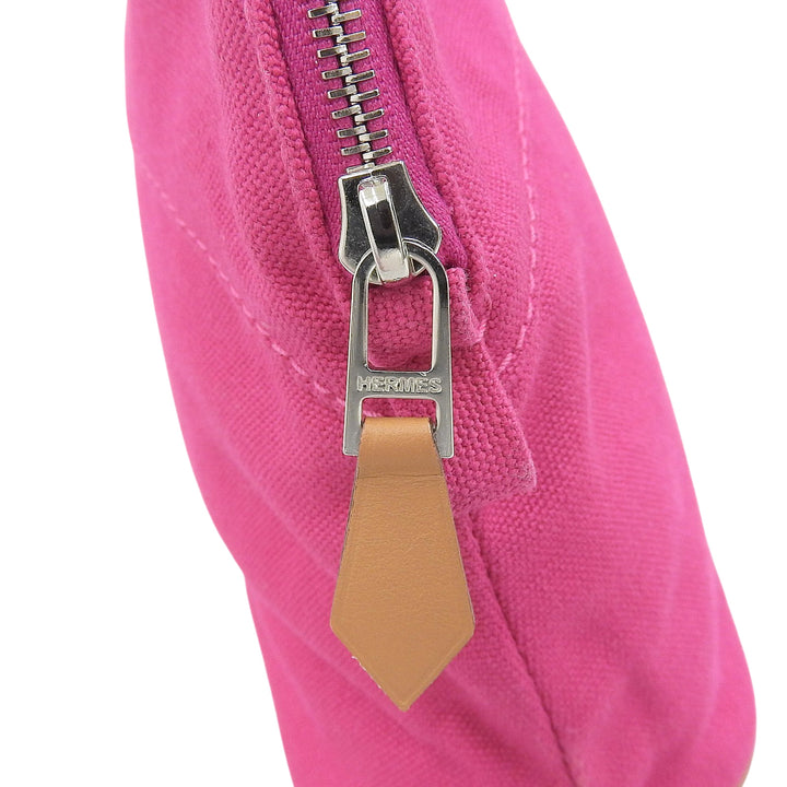 Pristine HERMES Pouch Bored Pouch PM pink cotton Women