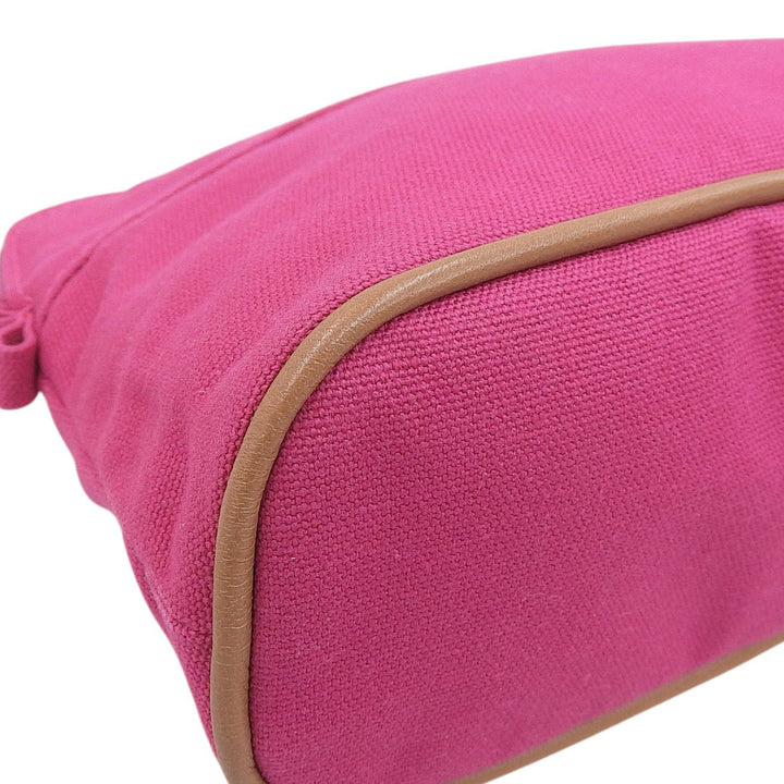 Pristine HERMES Pouch Bored Pouch PM pink cotton Women