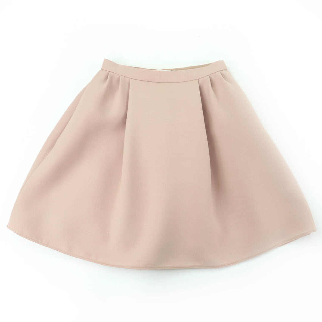 Excellent Christian Dior Mini skirt flare skirt pink wool Women 38 311J09B1166