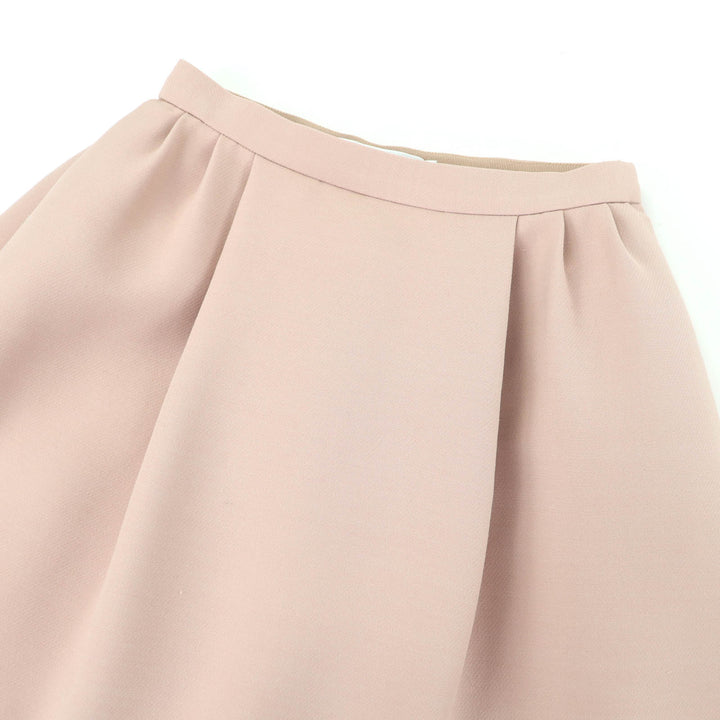 Excellent Christian Dior Mini skirt flare skirt pink wool Women 38 311J09B1166