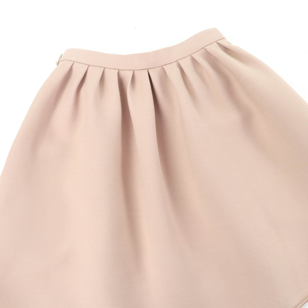 Excellent Christian Dior Mini skirt flare skirt pink wool Women 38 311J09B1166