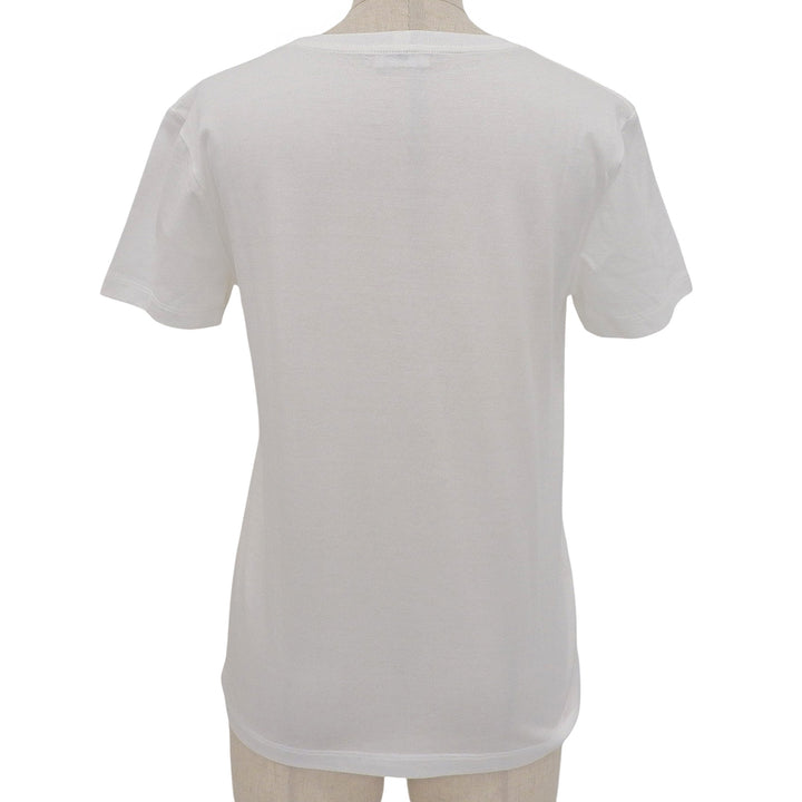 Excellent CELINE Short sleeve T-shirt white cotton Women XS 2X45C671Q