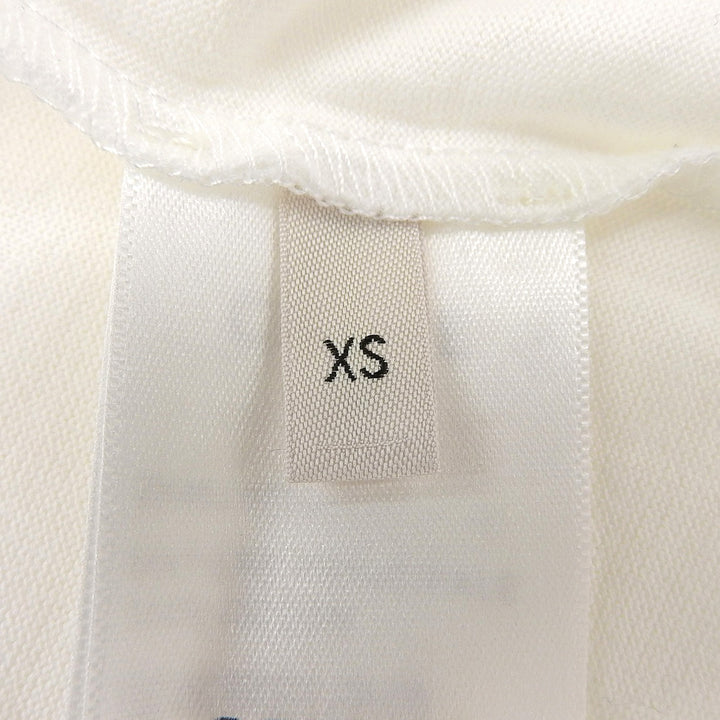Excellent CELINE Short sleeve T-shirt white cotton Women XS 2X45C671Q