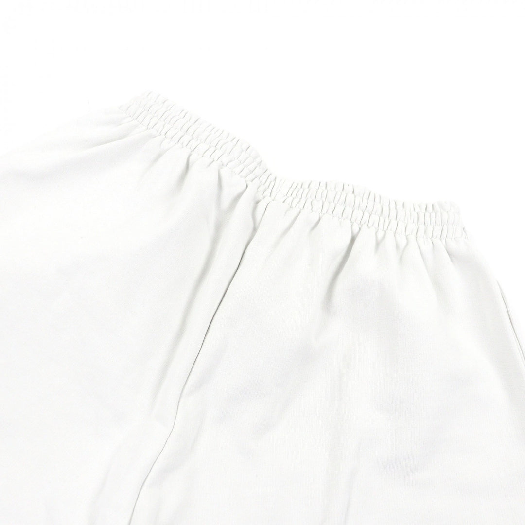 Pristine BALENCIAGA Pants Campaign logo embroidered sweatshirt