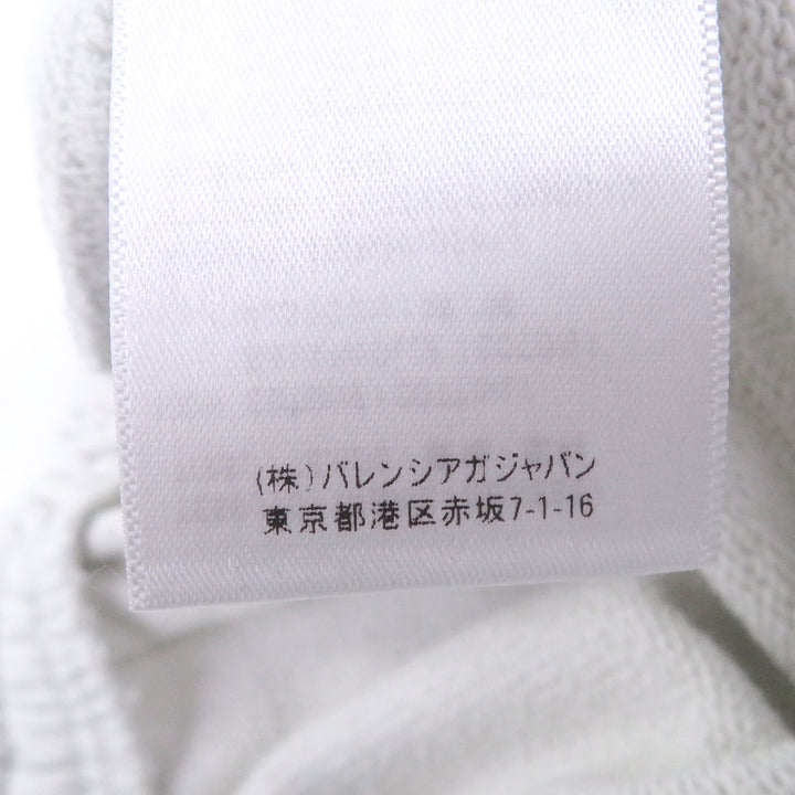 Pristine BALENCIAGA Pants Campaign logo embroidered sweatshirt