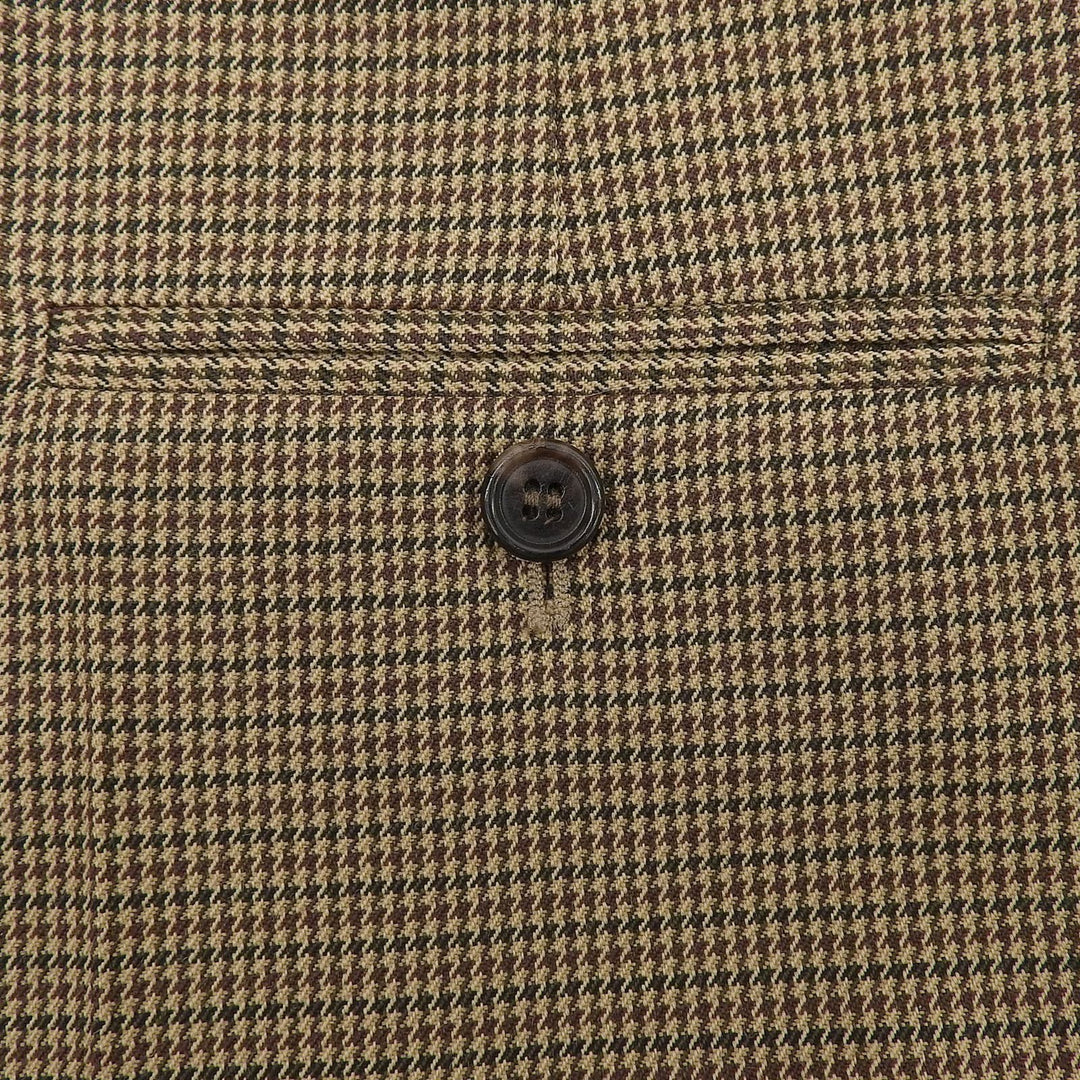 Excellent CELINE Pants Brown wool Women 34 2P233868H