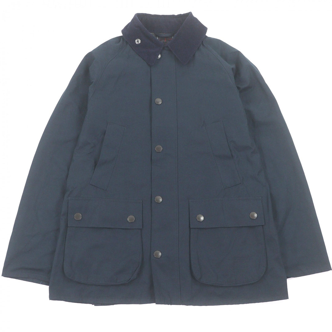 Excellent Barbour Coverall Corduroy collar Navy polyester mens 36 241MCAS125