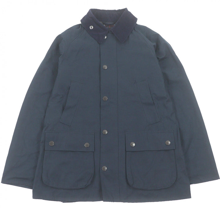 Excellent Barbour Coverall Corduroy collar Navy polyester mens 36 241MCAS125