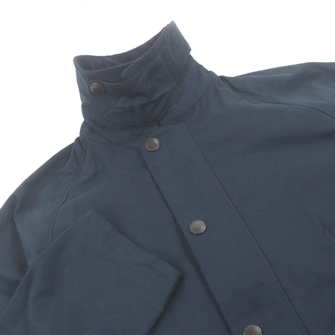Excellent Barbour Coverall Corduroy collar Navy polyester mens 36 241MCAS125