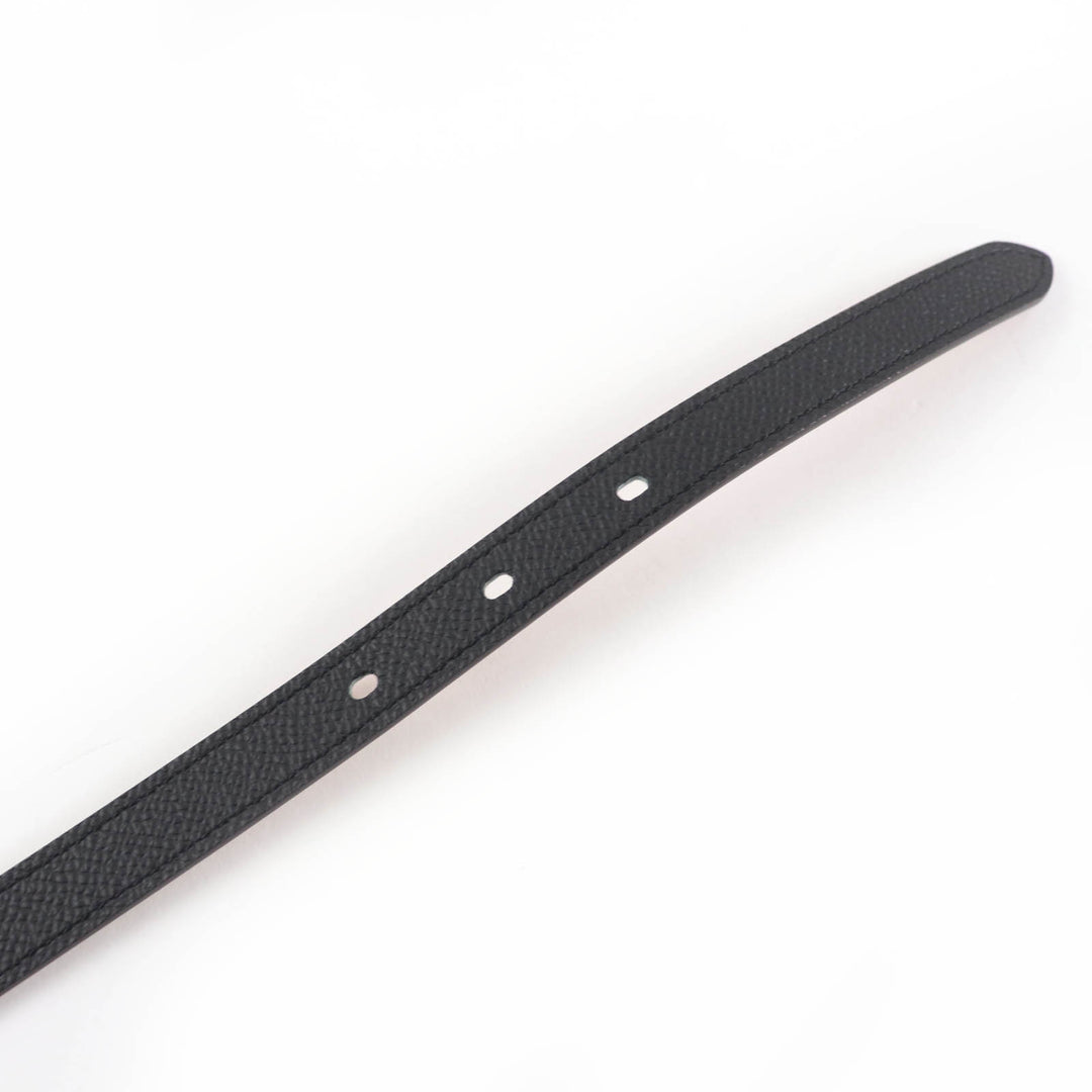 Pristine HERMES belt Pop H 15 black Epsom Leather Women