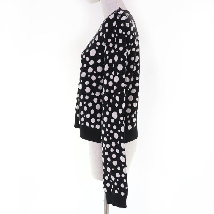 Excellent LOUIS VUITTON×Yayoi Kusama knit Infinity Dot Cropped Pullover XXL