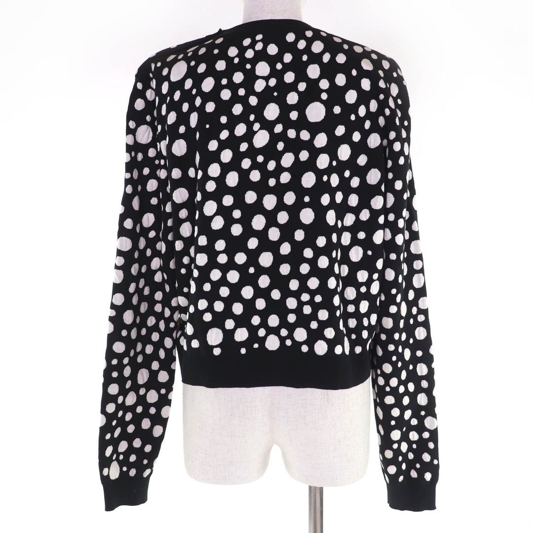 Excellent LOUIS VUITTON×Yayoi Kusama knit Infinity Dot Cropped Pullover XXL