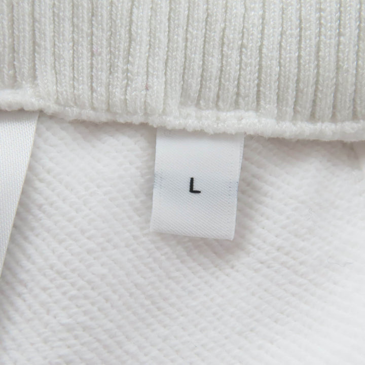 Excellent GUCCI skirt Logo Web Line Jersey white cotton Women L 810391