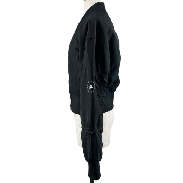 Pristine adidas by Stella McCartney Woven Bomber Cropped Jacket black S JF6030