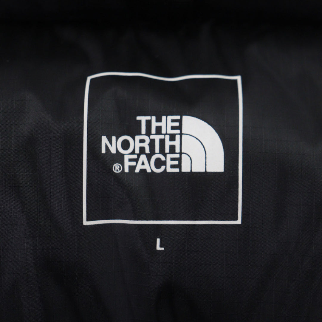 Great THE NORTH FACE Down jacket Belayer Parka black Nylon mens L ND92215