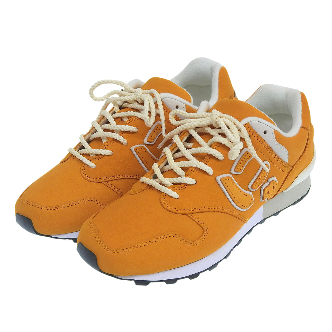 Pristine via SANGACIO sneakers Orange leather mens 26cm