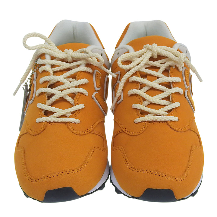 Pristine via SANGACIO sneakers Orange leather mens 26cm