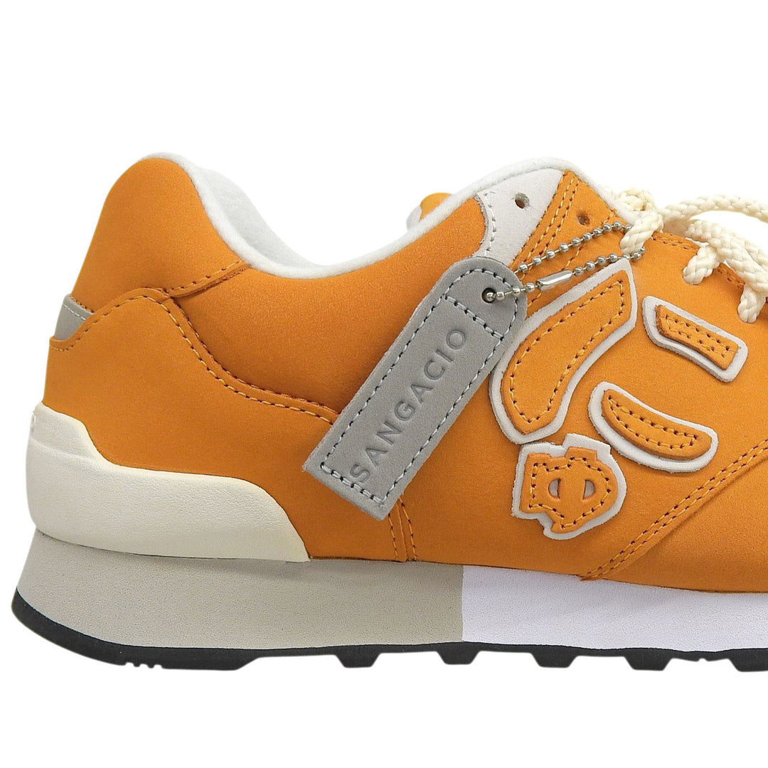 Pristine via SANGACIO sneakers Orange leather mens 26cm