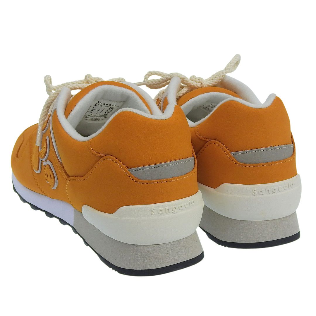Pristine via SANGACIO sneakers Orange leather mens 26cm