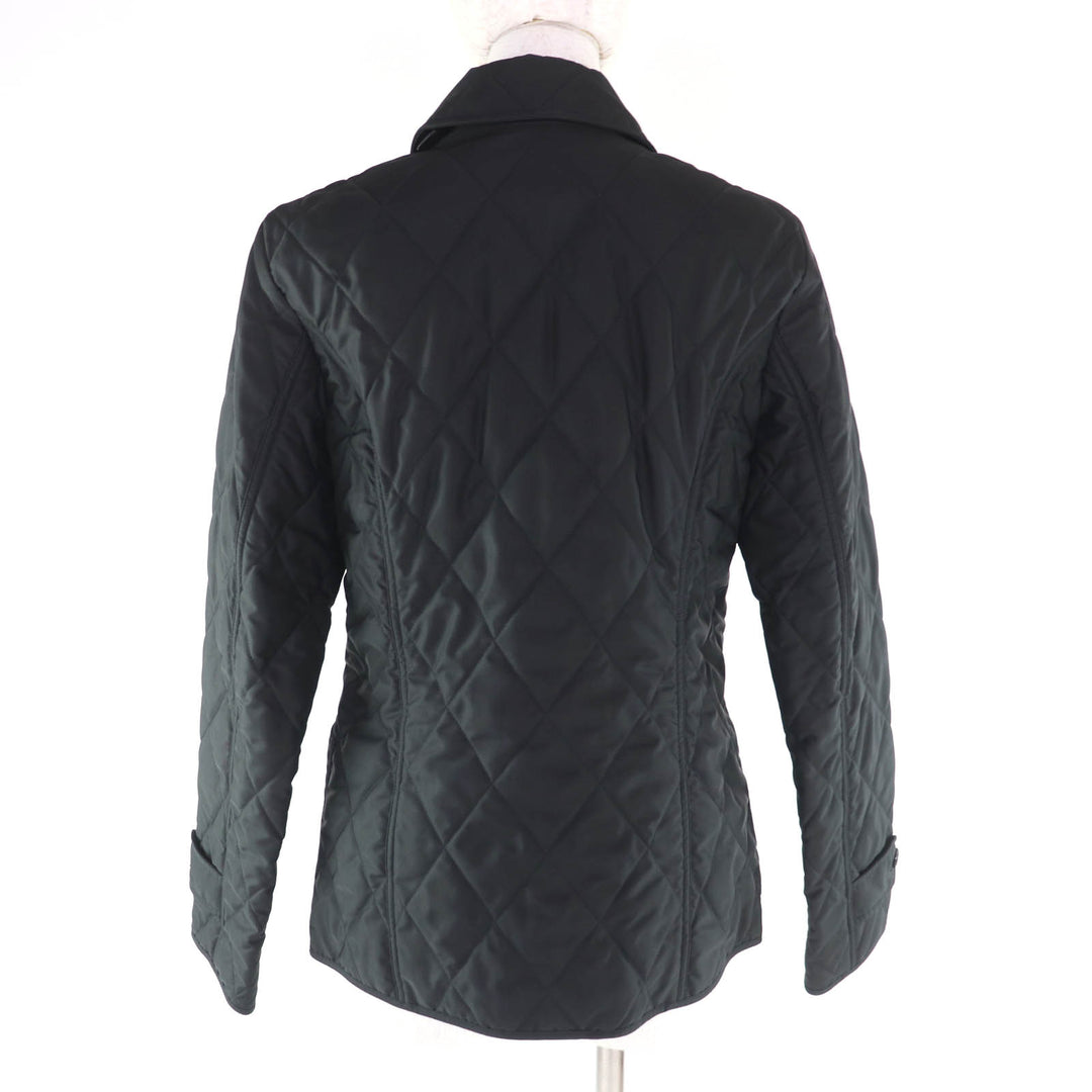 Excellent BURBERRY Jacket Quilted Diamond Jacket black polyester Women M 8023320