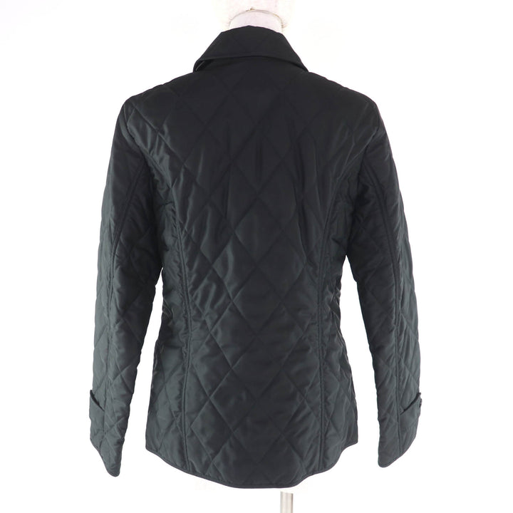 Excellent BURBERRY Jacket Quilted Diamond Jacket black polyester Women M 8023320