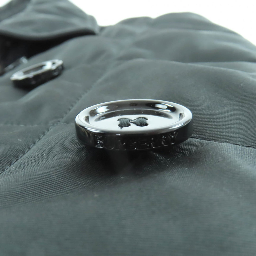 Excellent BURBERRY Jacket Quilted Diamond Jacket black polyester Women M 8023320
