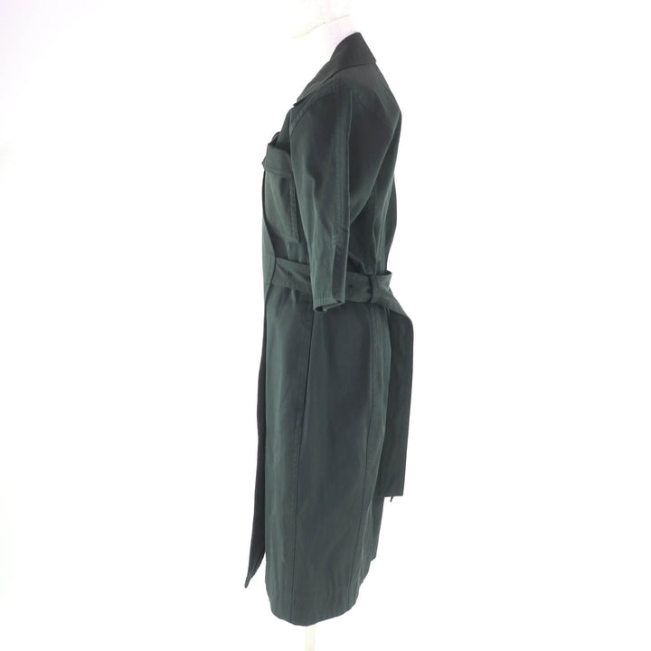 Great BOTTEGAVENETA one piece Dark green cotton Women 38 738251