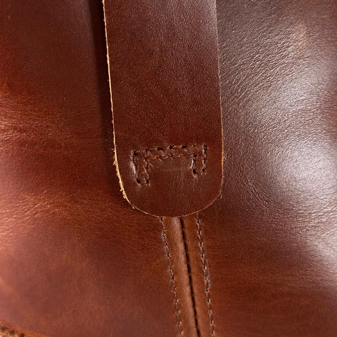 Excellent SLOW WEAR LION boots OB-8160G Pecos work boots Brown leather mens 6