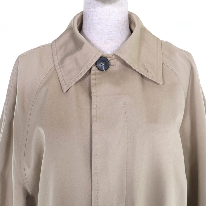 Great MM6 Maison Margiela trench coat Raw hem, embroidered logo 36 S52AH0074