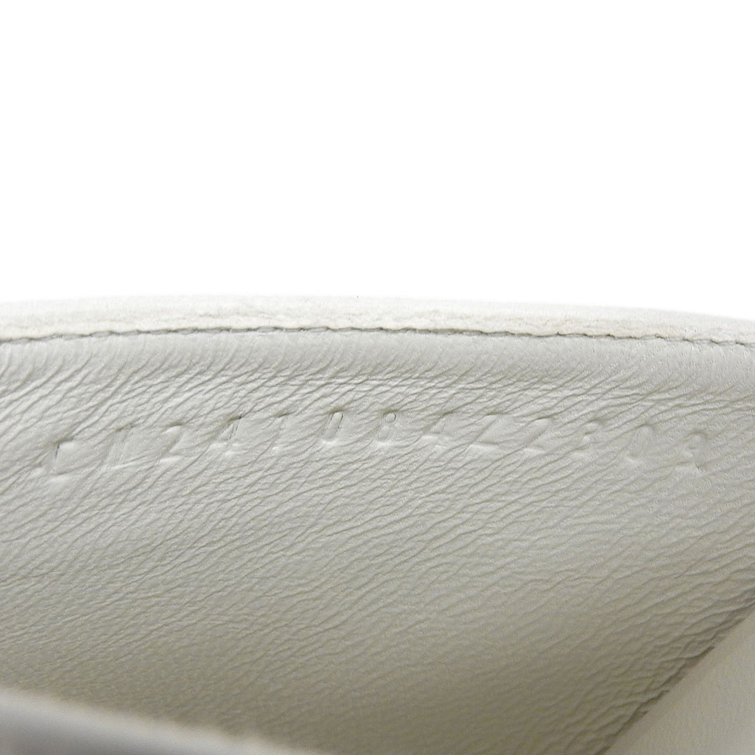 Pristine HERMES Mule IDOLE Light gray leather Women 36