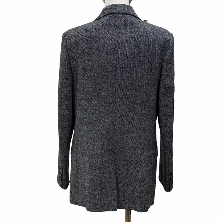 Discounted Excellent Christian Dior Jacket Miss Dior Graffiti wool Women 38 451V18P1186