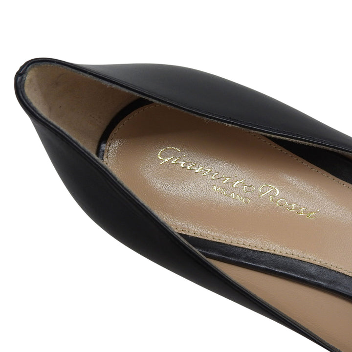 Great Gianvito Rossi pumps black leather Women 38