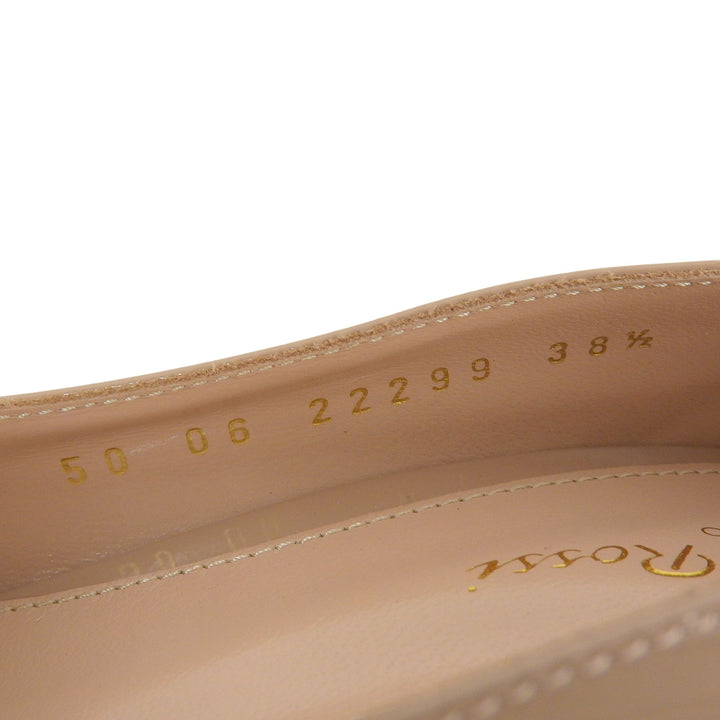 Pristine Gianvito Rossi pumps beige Patent leather Women 38.5