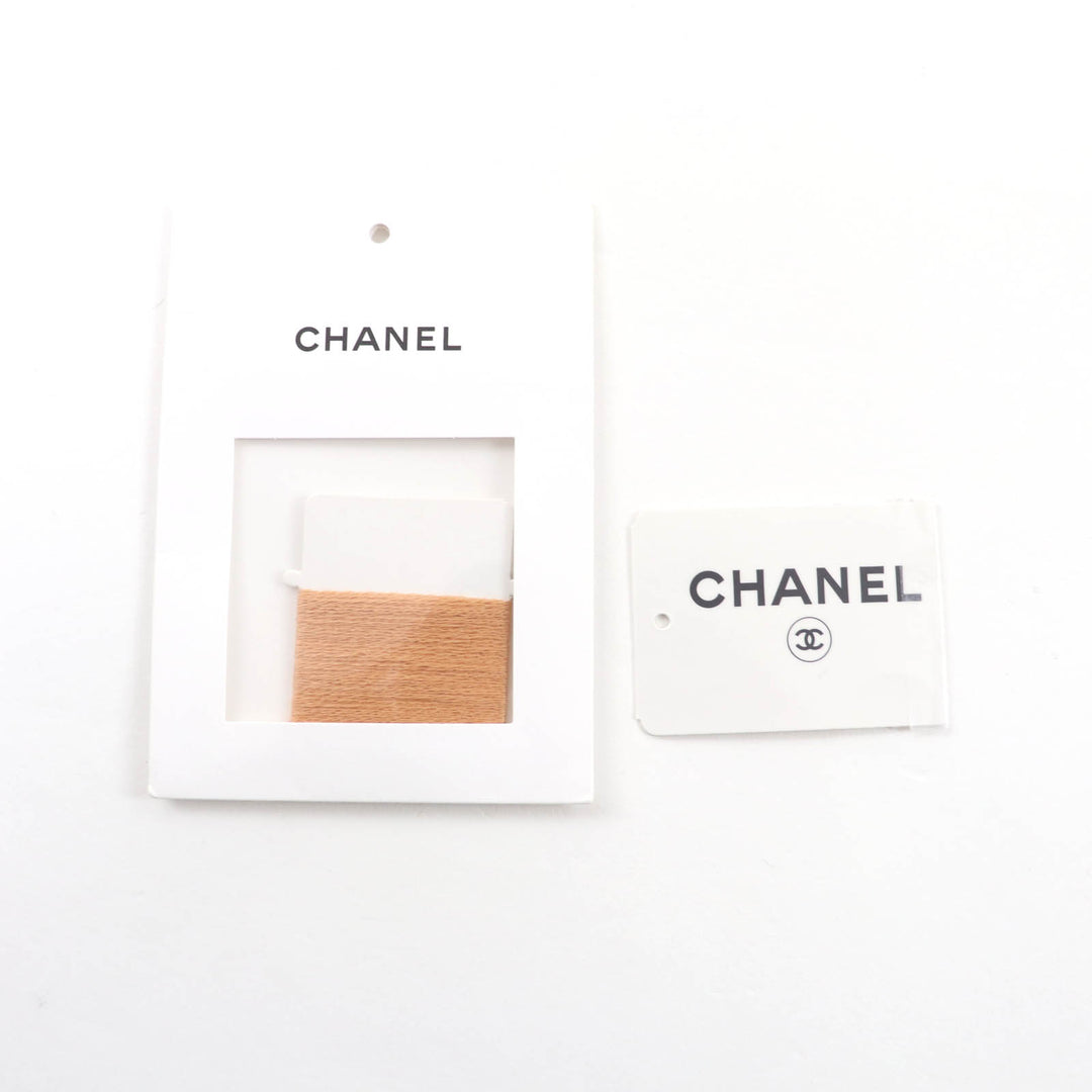 Excellent CHANEL knit Orange series cashmere Women 36 23A P75335