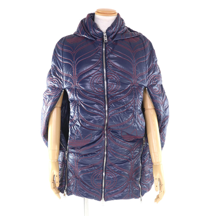 Pristine GUCCI×adidas poncho Navy Nylon mens S 727794