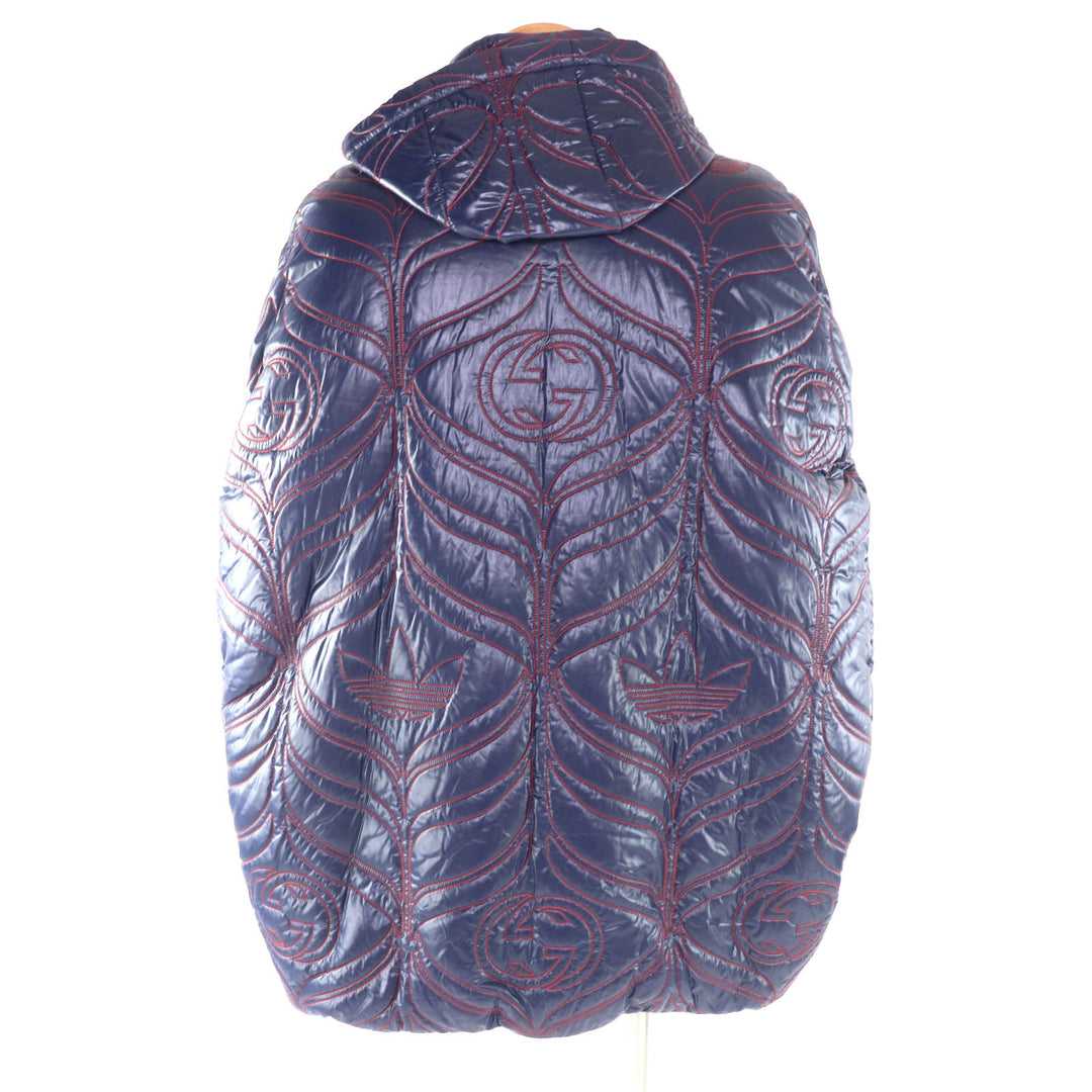 Pristine GUCCI×adidas poncho Navy Nylon mens S 727794