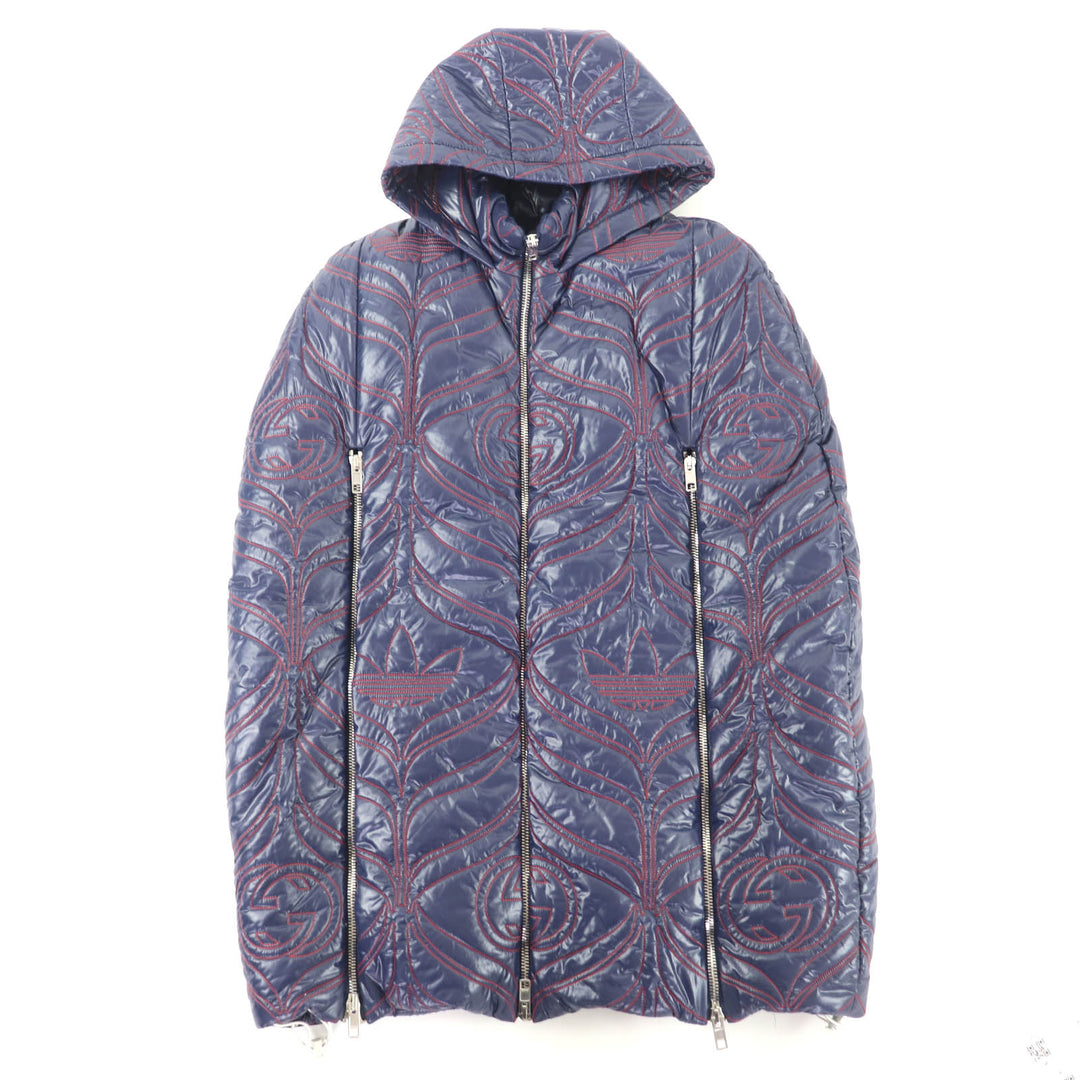 Pristine GUCCI×adidas poncho Navy Nylon mens S 727794