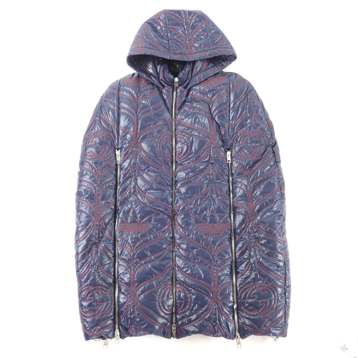 Pristine GUCCI×adidas poncho Navy Nylon mens S 727794